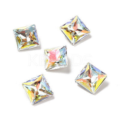 Light AB Style K9 Glass Cabochons RGLA-J039-D-001LA-1
