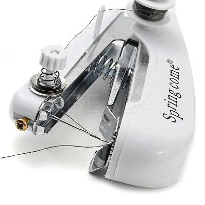 ABS Plastic Hand Sewing Machine AJEW-M220-01A-1