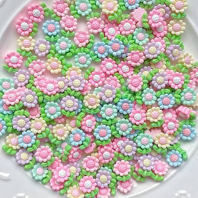 Opaque Resin Cabochons RESI-I068-01A-01-1