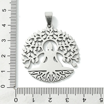 Non-Tarnish 201 Stainless Steel Pendants STAS-U003-21C-P-1