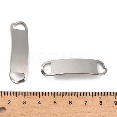 Non-Tarnish 201 Stainless Steel Connector Charms STAS-K265-02D-P-1