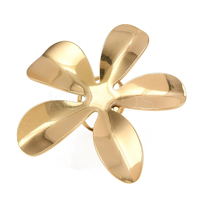 306 Stainless Steel Finger Rings for Women RJEW-P179-01G-1
