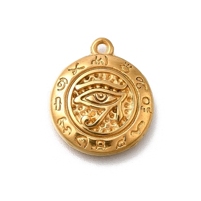 304 Stainless Steel Pendants STAS-C119-11G-1