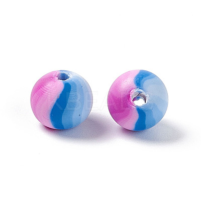 Handmade Polymer Clay Beads X-CLAY-D005-01F-1