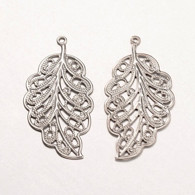 Tarnish Resistant 316 Surgical Stainless Steel Pendants X-STAS-K096-21P-1