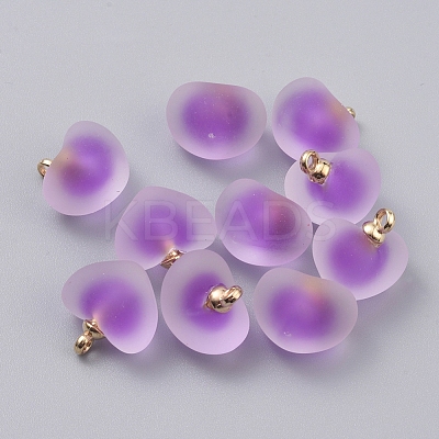 Frosted Transparent Acrylic Pendants LS-GLAA-TAC0002-B06-1