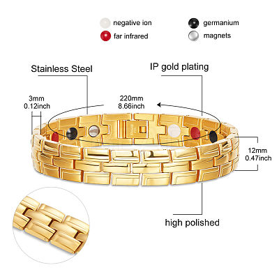 Stainless Steel Watch Band Bracelets JB649A-1