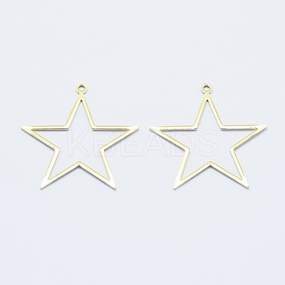 Long-Lasting Plated Brass Pendants LS-KK-K204-076G-NF-1