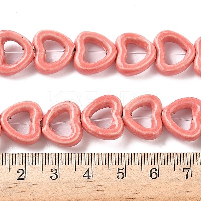 Handmade Porcelain Beads Strands PORC-Z002-01B-1