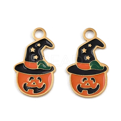 Halloween 304 Stainless Steel Pendants STAS-A120-27C-G-1