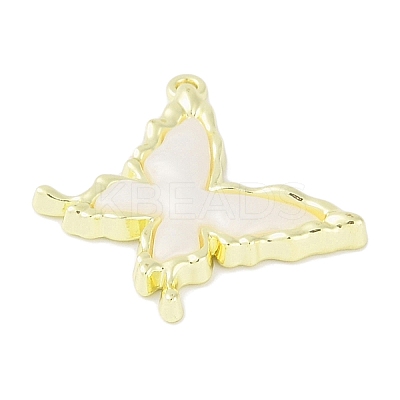Rack Plating Alloy Enamel Pendants PALLOY-F018-12G-02-1