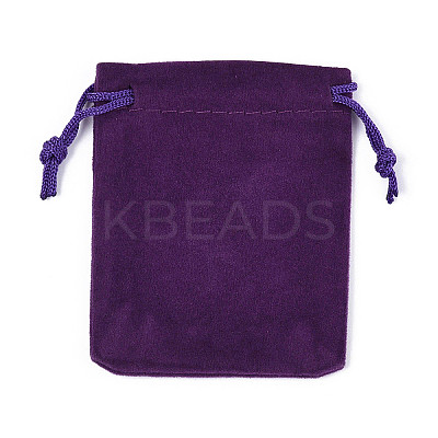 Rectangle Velvet Pouches TP-R002-7x9-08-1