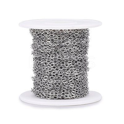 Tarnish Resistant 304 Stainless Steel Cable Chains CHS-H022-01P-10M-1