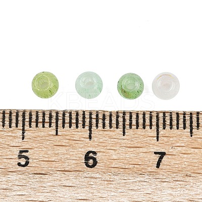 Mixed Color Imitation Cat Eye Glass Round Seed Beads SEED-NH0003-01A-02-1