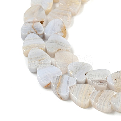 Natural Blue Lace Agate Beads Strands G-NH0001-B02-01-1