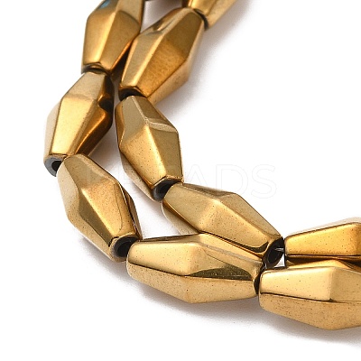 Electroplate Synthetic Magnetic Hematite Beads Strands G-E602-05B-1
