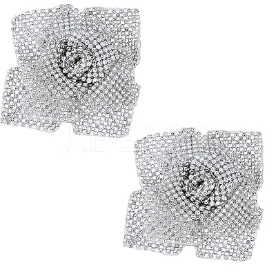 2Pcs Crystal Rhinestones Shoes Decoration DIY-FH0008-22-1