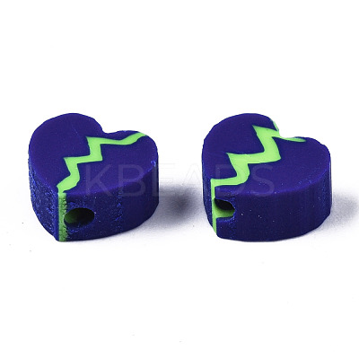 Handmade Polymer Clay Beads CLAY-N008-023B-1