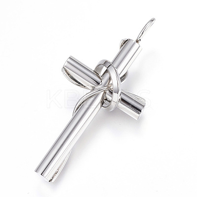 Tarnish Resistant 304 Stainless Steel Pendants STAS-H329-51B-1