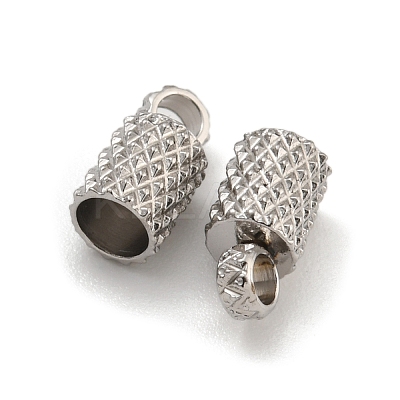 Tarnish Resistant 304 Stainless Steel Cord Ends STAS-Z084-07P-02A-1