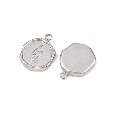 304 Stainless Steel Pendants STAS-B108-01P-02-1
