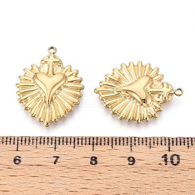 304 Stainless Steel Pendants STAS-N109-207G-1