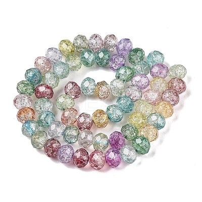 Transparent Glass Beads Strands X-GLAA-T023-4mm-A15-1