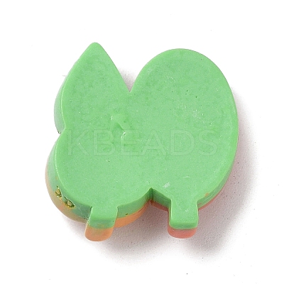 Autumn Theme Opaque Resin Cabochons LS-CRES-A055-01G-1
