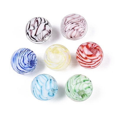 Handmade Lampwork Beads LAMP-N043-04A-1
