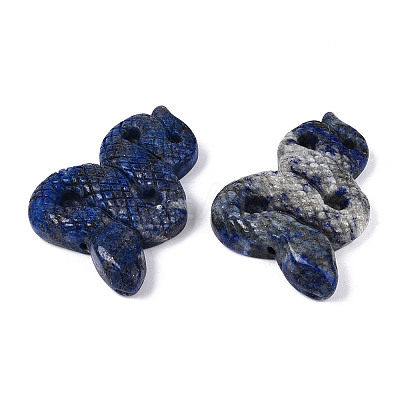 Natural Lapis Lazuli Cobra Display Decoration G-N348-05C-1