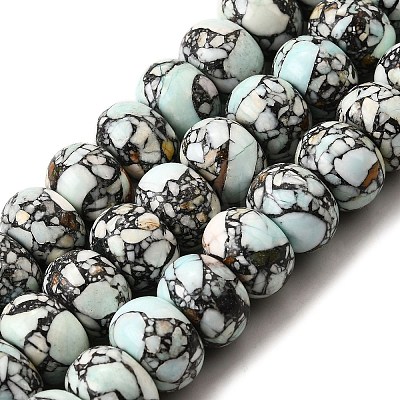 Synthetic Turquoise Beads Strands G-F791-E01-02A-1