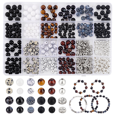 480Pcs DIY Bead Kits DIY-PH0030-55-1