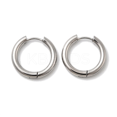 316F Stainless Steel Hoop Earrings EJEW-D341-01B-P-1