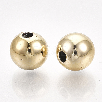 UV Plating ABS Plastic Beads X-CCB-S162-29H-02-1