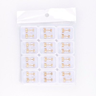 304 Stainless Steel Earlobe Plugs EJEW-H362-08G-A-1
