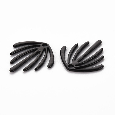 Spray Painted Alloy Pendants LS-PALLOY-Q433-029I-RS-1