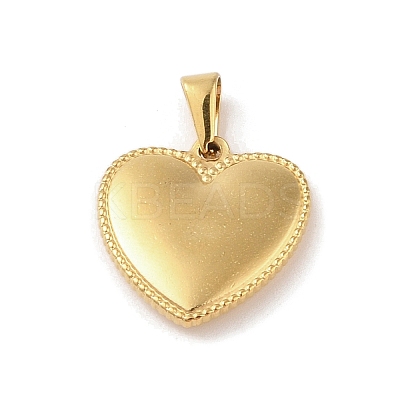 PVD Vacuum Plating 304 Stainless Steel Pendants STAS-R232-15C-G-1