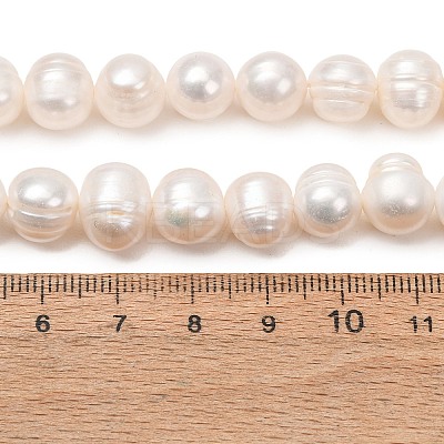 Natural Cultured Freshwater Pearl Beads Strands PA-CBABE82-11B-1