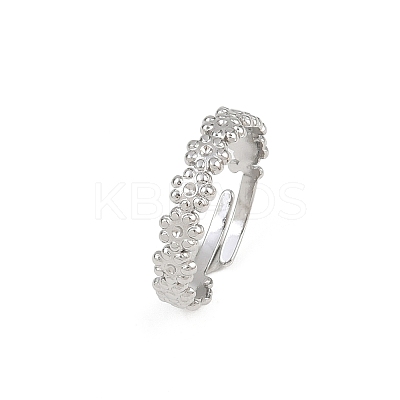 304 Stainless Steel Adjustable Finger Rings RJEW-P168-01P-1