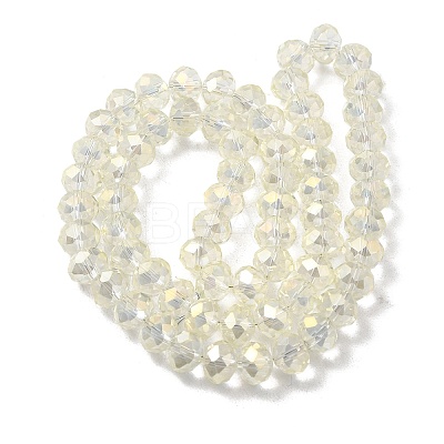 8x5~6.5mm AB Color Plated Electroplate Glass Beads Strands for Jewelry Making X-EGLA-D020-8x5mm-70-1