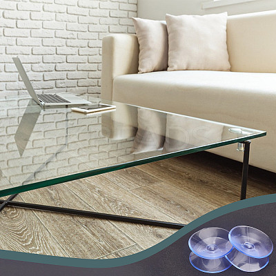 Plastic Double-Sided Suction Cups KY-WH0046-16B-1