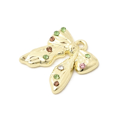 Alloy Rhinestone Pendants FIND-Z120-05G-1