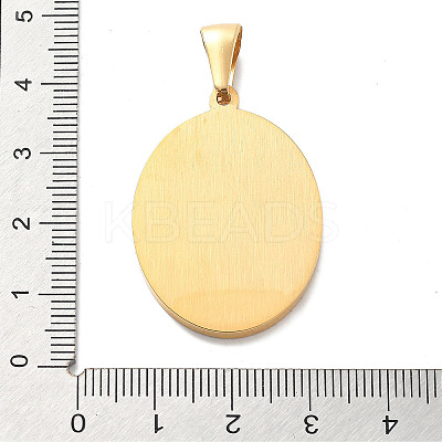 Easter Ion Plating(IP) 304 Stainless Steel Pendants STAS-Z098-33G-1