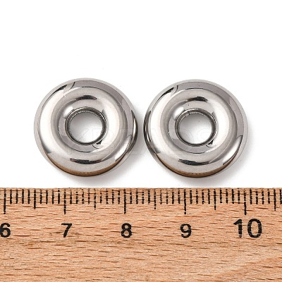 304 Stainless Steel European Beads STAS-D383-01B-P-1