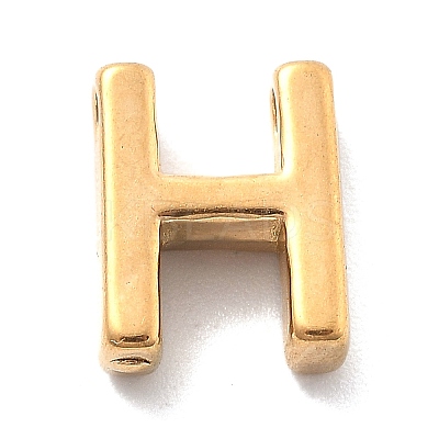 Ion Plating(IP) 304 Stainless Steel Charms STAS-R138-07G-H-1