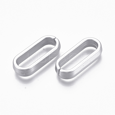 Spray Painted CCB Plastic Linking Rings CCB-R104-22-03-1