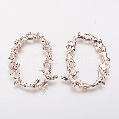 Alloy Pendants LS-PALLOY-P166-06RG-1