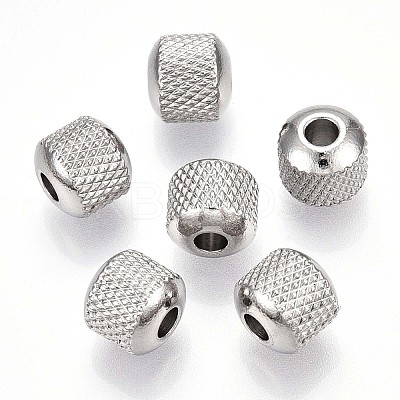 Non-Tarnish 201 Stainless Steel Beads STAS-N088-37C-01P-1