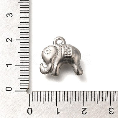Anti-Tarnish 304 Stainless Steel Pendants STAS-I321-17P-1