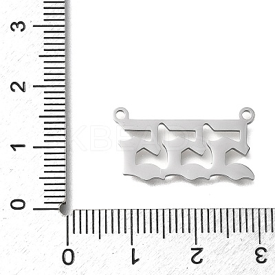 304 Stainless Steel Pendants STAS-D382-04E-P-1